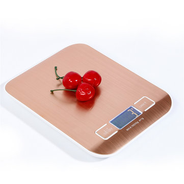 Digital Kitchen Scale 10kg/1g Food Scale Stainless Steel LCD Display Kitchen Baking Mesuring Tool