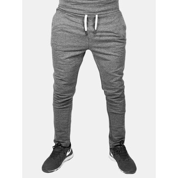 Casual fit joggingbroek met trekkoord