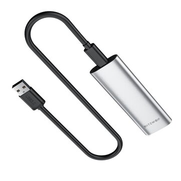 BlitzWolf® SSD BW-PSSD1 Disco rígido de alta velocidade USB 3.1 Gen 1 de 256 GB com porta Type-C Suporte portátil a disco de estado sólido OTG para tablet para celular 