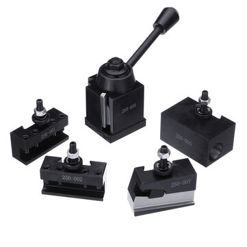 Machifit DMC-250-000 Cuniform GIB Tipo Ferramenta de Mudança Rápida Kit de Ferramentas Post 250 001-010 Tool Holder for Torno Ferramentas