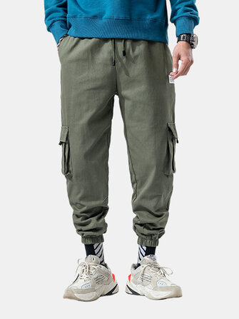 Hommes nouveau Plus velours épais grande taille salopette jambe pantalon Ca