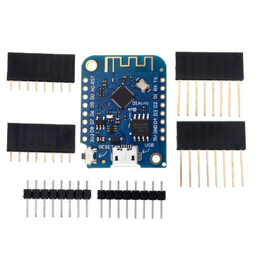 Wemos® D1 Mini V3.0.0 WIFI Internet der Dinge Entwicklung Board basiert ESP8266 4MB MicroPython Nodemcu Arduino Kompatibel