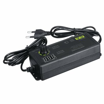 Minleaf Display DC3V-36V Adjustable Power Supply Adapter 2.5A 60W/120W AC/DC Switching Power Adapter