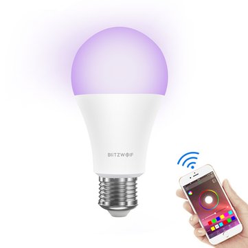 BlitzWolf® BW-LT21 RGBWW 10 W E27 APP Inteligente CONDUZIU Lâmpada Trabalho Com Amazon Alexa Google Assistente AC100-240V