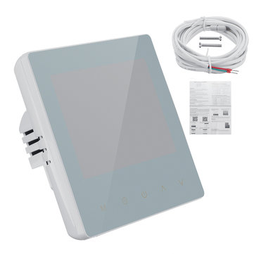 Wi-Fi Thermostat Wireless Heated Digital Temperature Controller APP Control Weekly Programmable LCD Screen App Control