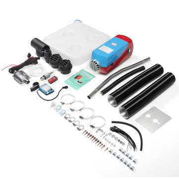 Metal 12V 8KW Diesel Air Parking Aquecedor Termostato de ventilação do tanque para barcos de caminhões de caravana