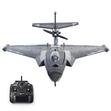 J11 EPP 640mm Wingspan 2.4Ghz 6CH GPS Auto-return 3D Stunt RC Airplane with FC GPS Mode 2 RTF Remote Controlled War Fighter Aircraft Fixed Wing Ready to Fly