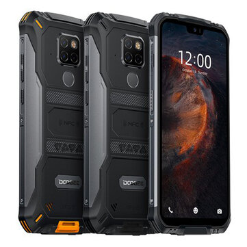 DOOGEE S68 Pro Global Version 5,9 Zoll FHD + IP68 Waterdrop 6300mAh NFC 21MP Dreifach-R&uuml;ckfahrkameras 6GB RAM 128GB ROM Helio P70 Octa Core 2.0GHz 4G Smartphone