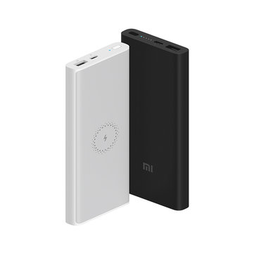 Originele Xiaomi 10000 mAh Wireless Power Bank 10 W Qi Snelle draadloze oplader voor iPhone 11 pro XR voor Samsung Xiaomi Huawei 