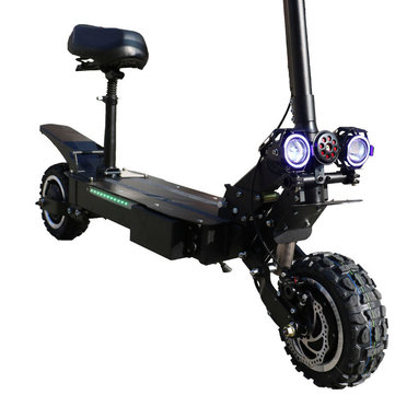 ZAPCOOL&nbsp;T108&nbsp;Motor&nbsp;Duplo&nbsp;26Ah&nbsp;60 V 3600 W Scooter Elétrico de 11 Polegadas 80 km / h Velocidade Máxima 70-90 KM Mileage máx. Plugue de dobramento da UE do "trotinette" do freio de disco da carga 250kg