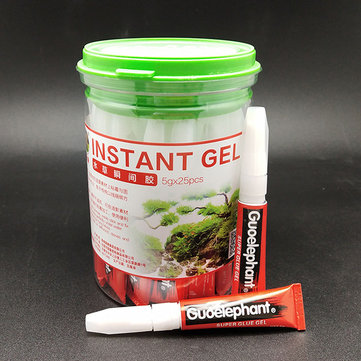Green Landscaping Instant Strong Glue Aquatic Plants Block & Stone Coral Rock Adhesive Glue for Aquarium Water Plant Glue Fish Tank