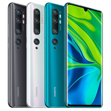 Xiaomi Mi Not 10 Global Version 6.47 inç 3D Kavisli AMOLED 108MP Penta Kamera 30 W Hızlı Şarj 6 GB 128 GB 4G Akıllı Telefon