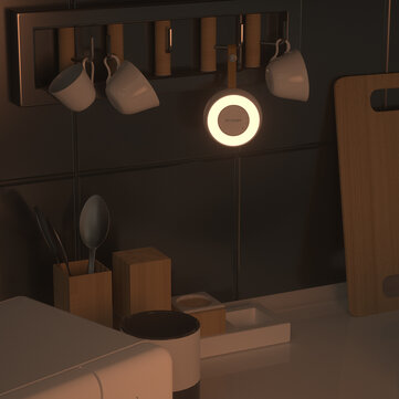 Capteur de radar BlitzWolf® BW-LT22 LED Veilleuse nocturne Batterie Toucher Variation Manipulation Pour la maison 