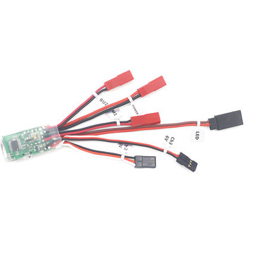 DumboRC 10A Brushed ESC 2s/3s 12V Dual Way Speed Controller with Brake for RC Models Vehicle Car Boat Tank Airplane Fixed Wing Drone Accessories