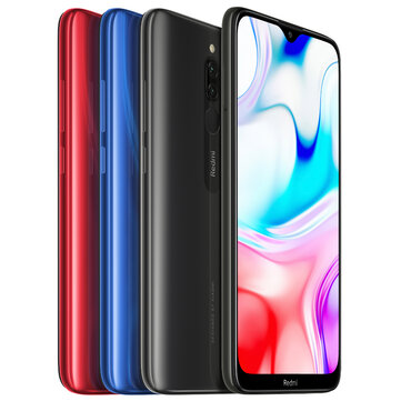 Xiaomi Redmi 8 Global Version 6.22 inç Çift Arka Kamera 3 GB 32GB 5000mAh Snapdragon 439 Octa Core 4G Akıllı Telefon