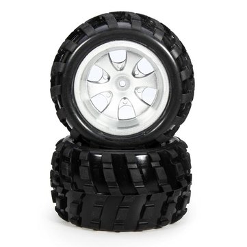 2pcs Left Wheel Rim Tire Set for WLtoys 2Pcs Wheel Rim Tire Tyres for WLtoys